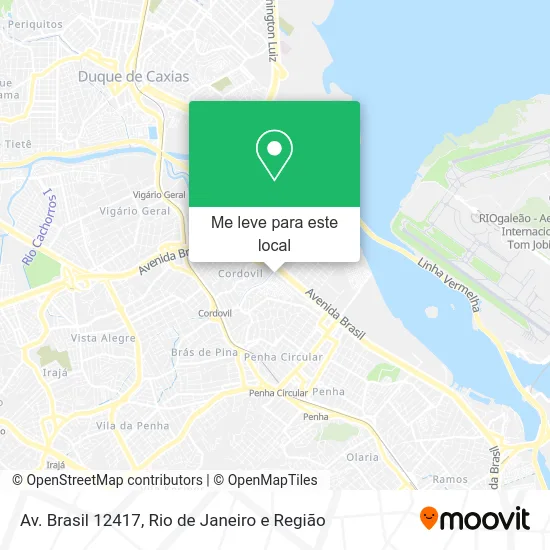 Av. Brasil 12417 mapa
