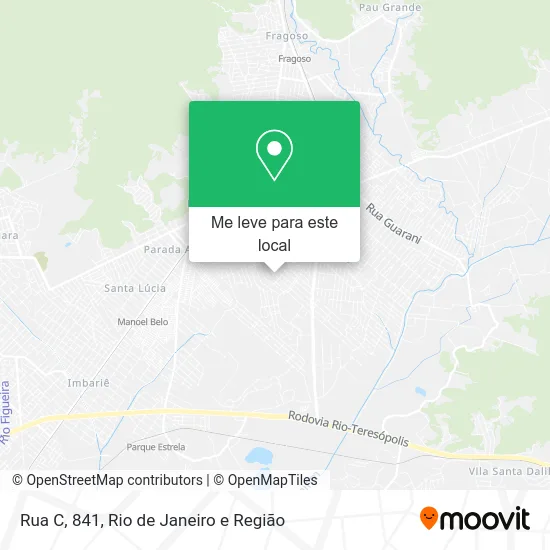 Rua C, 841 mapa