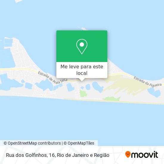 Rua dos Golfinhos, 16 mapa