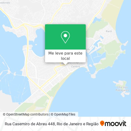 Rua Casemiro de Abreu 448 mapa