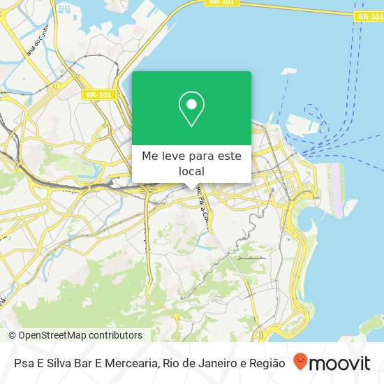 Psa E Silva Bar E Mercearia mapa