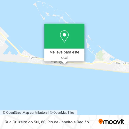 Rua Cruzeiro do Sul, 80 mapa