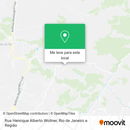 Rua Henrique Alberto Wollner mapa