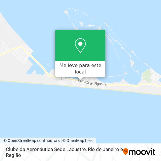 Clube da Aeronáutica Sede Lacustre mapa