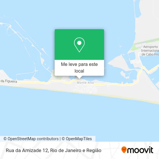 Rua da Amizade 12 mapa