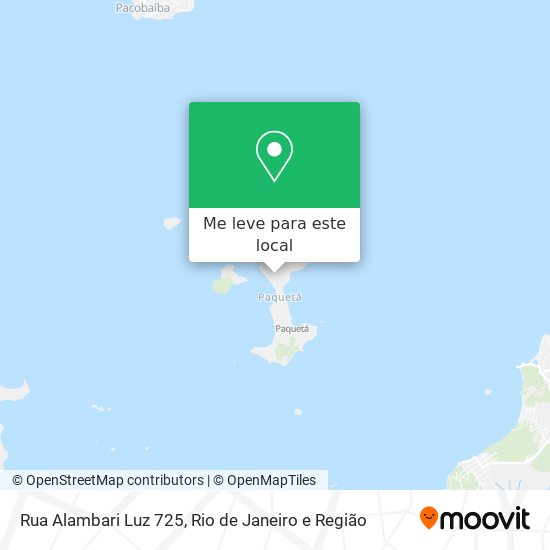 Rua Alambari Luz 725 mapa