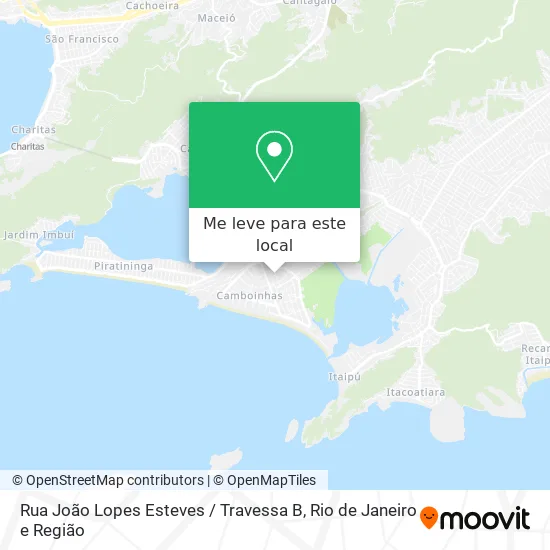 Rua João Lopes Esteves / Travessa B mapa