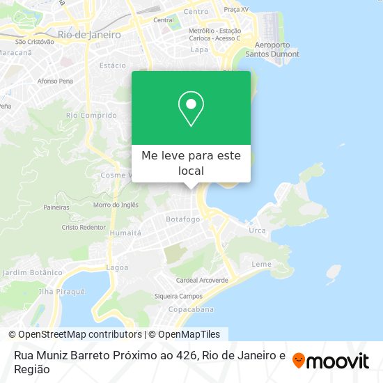 Rua Muniz Barreto Próximo ao 426 mapa