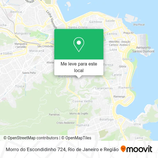 Morro do Escondidinho 724 mapa