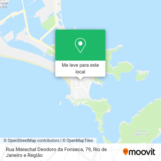 Rua Marechal Deodoro da Fonseca, 79 mapa