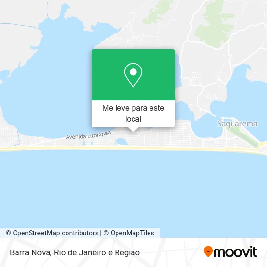 Barra Nova mapa