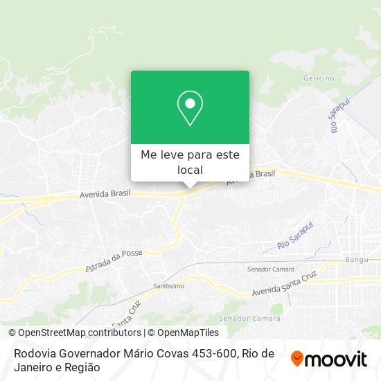Rodovia Governador Mário Covas 453-600 mapa