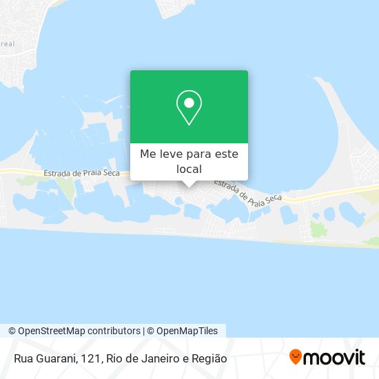 Rua Guarani, 121 mapa