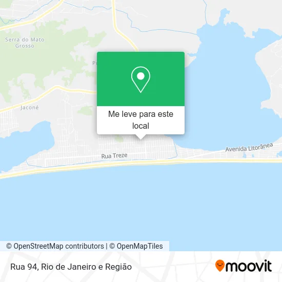 Rua 94 mapa