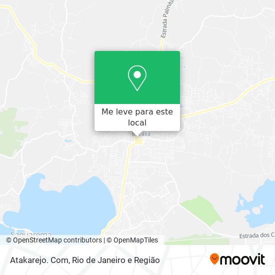 Atakarejo. Com mapa