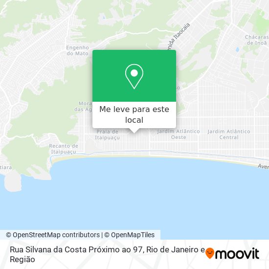 Rua Silvana da Costa Próximo ao 97 mapa