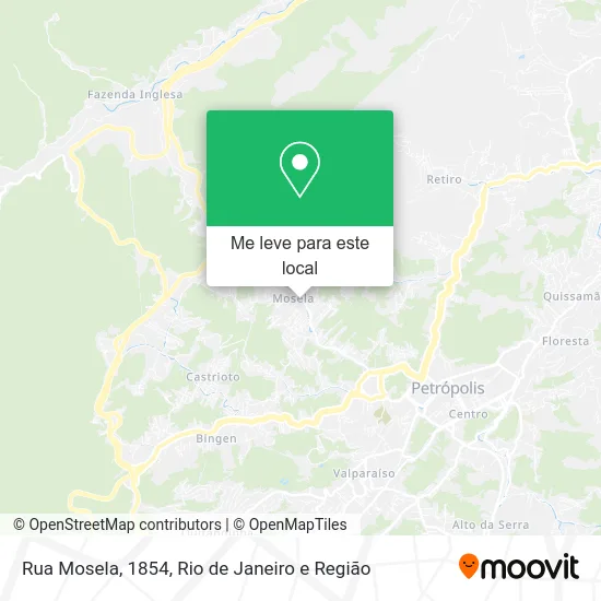 Rua Mosela, 1854 mapa