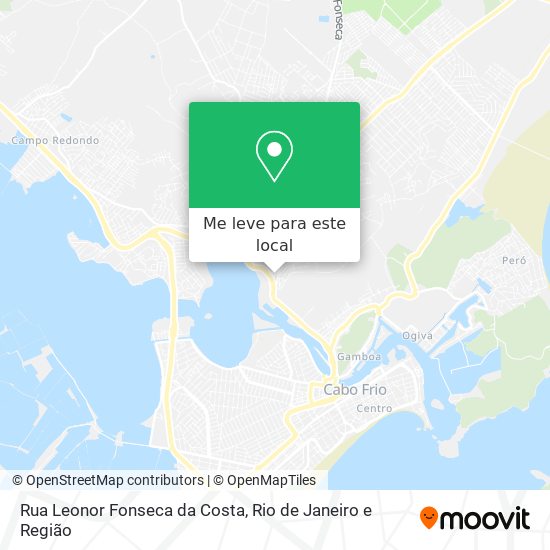 Rua Leonor Fonseca da Costa mapa