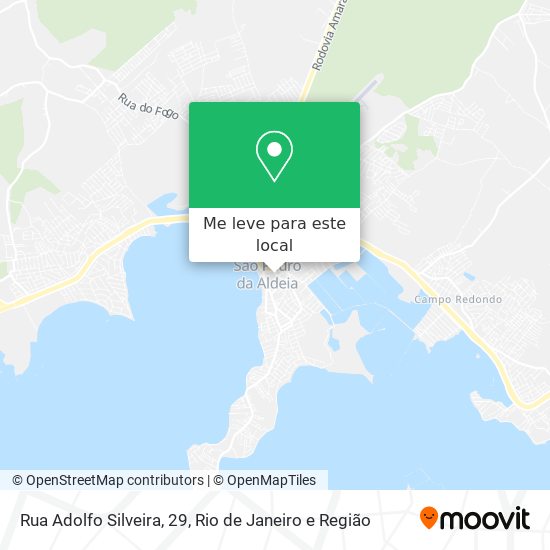 Rua Adolfo Silveira, 29 mapa