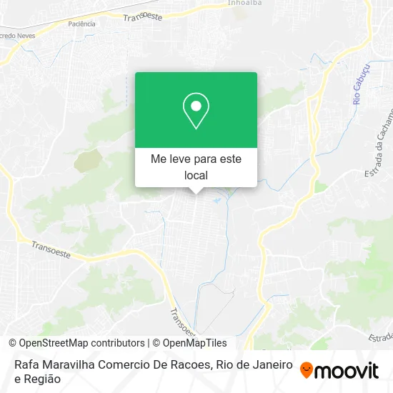Rafa Maravilha Comercio De Racoes mapa