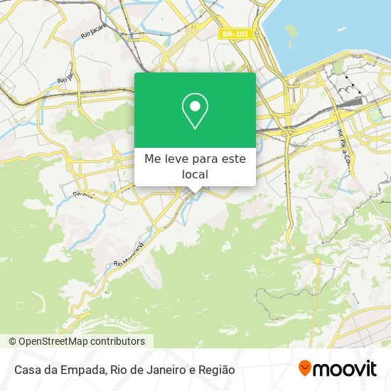 Casa da Empada mapa