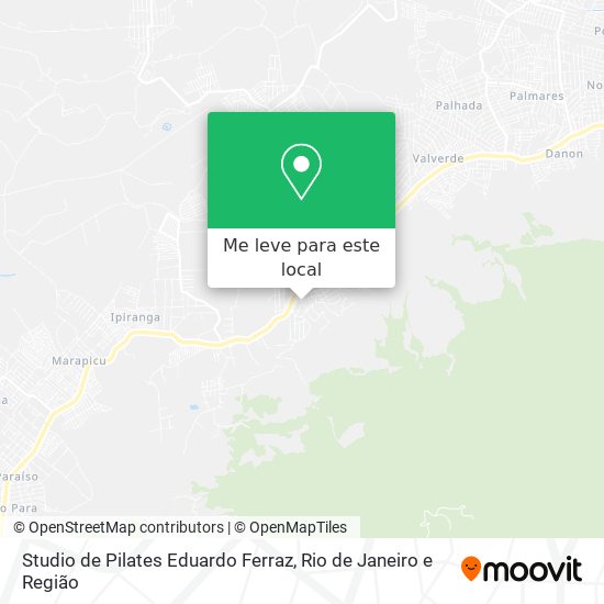 Studio de Pilates Eduardo Ferraz mapa