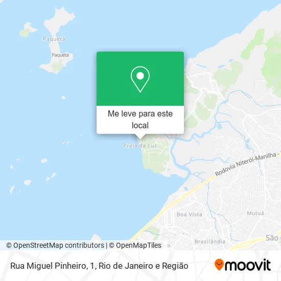 Rua Miguel Pinheiro, 1 mapa