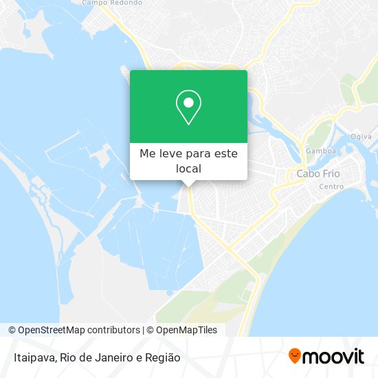 Itaipava mapa