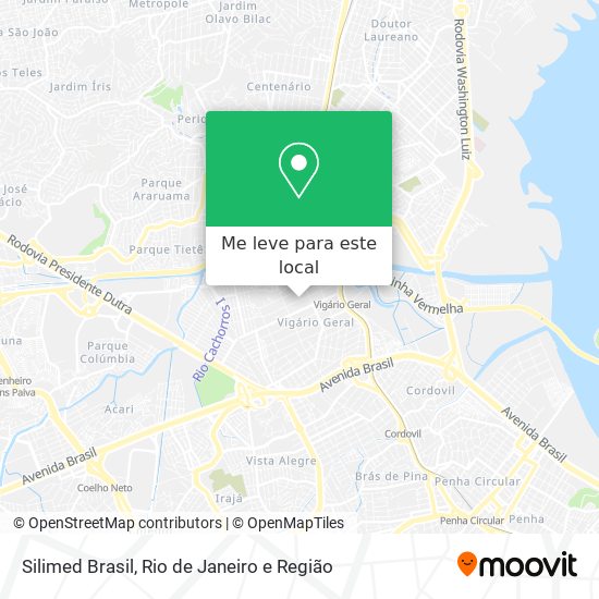 Silimed Brasil mapa