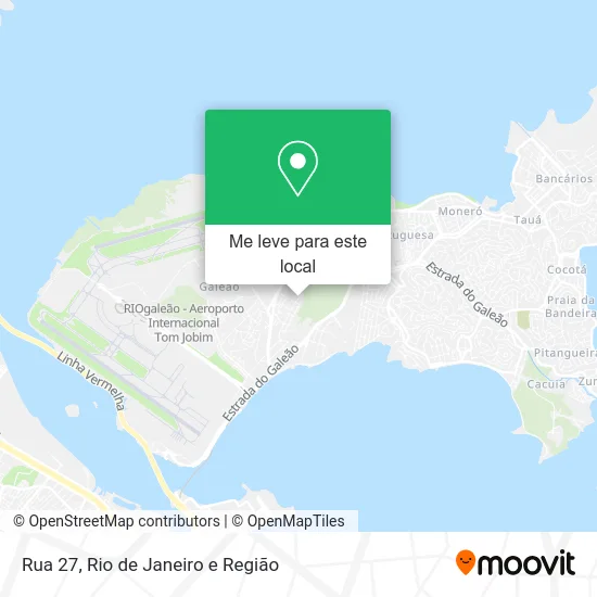 Rua 27 mapa