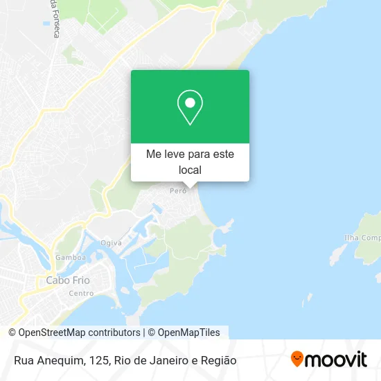 Rua Anequim, 125 mapa
