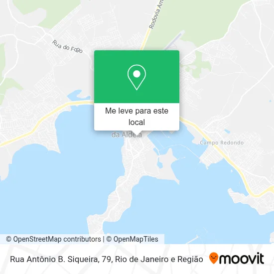 Rua Antônio B. Siqueira, 79 mapa