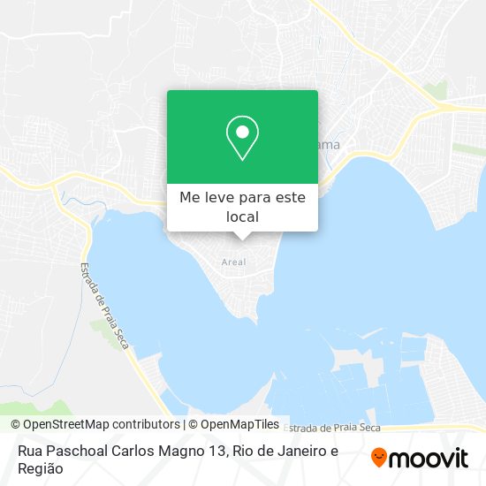 Rua Paschoal Carlos Magno 13 mapa