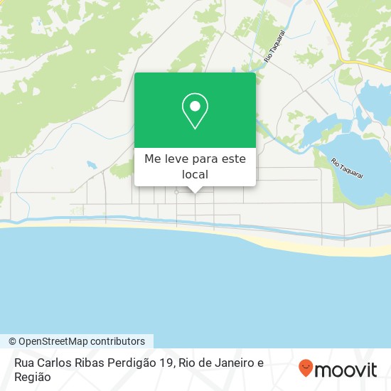 Rua Carlos Ribas Perdigão 19 mapa