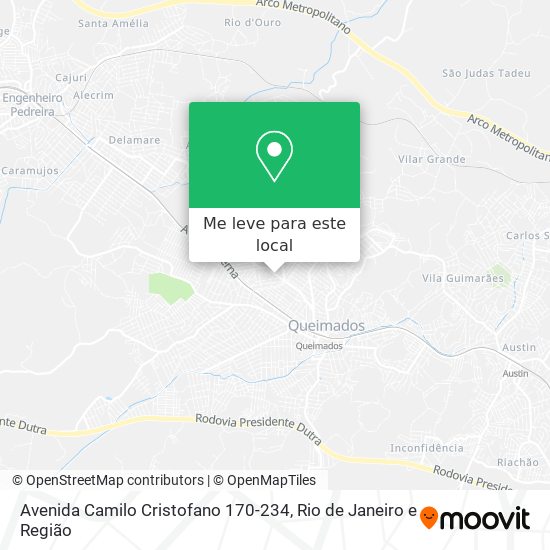 Avenida Camilo Cristofano 170-234 mapa