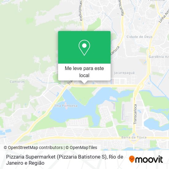 Pizzaria Supermarket (Pizzaria Batistone S) mapa