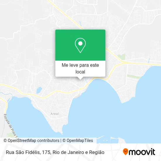 Rua São Fidélis, 175 mapa