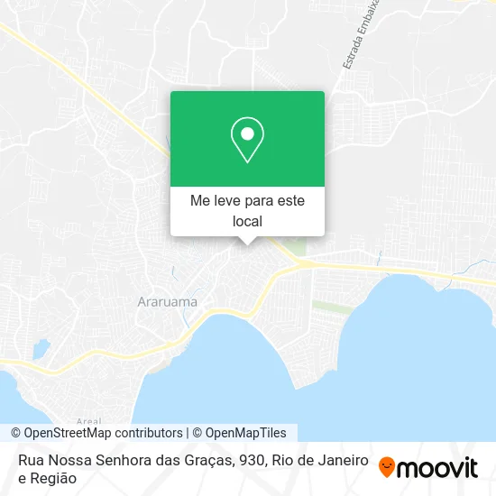 Rua Nossa Senhora das Graças, 930 mapa