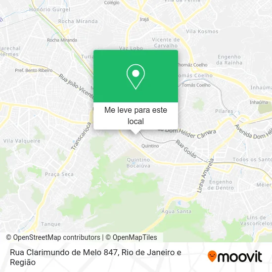 Rua Clarimundo de Melo 847 mapa