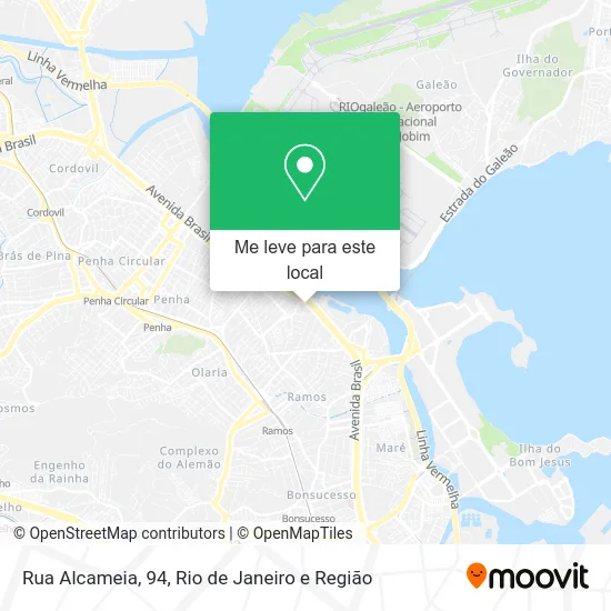 Rua Alcameia, 94 mapa