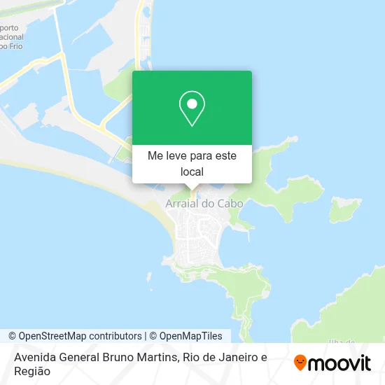 Avenida General Bruno Martins mapa