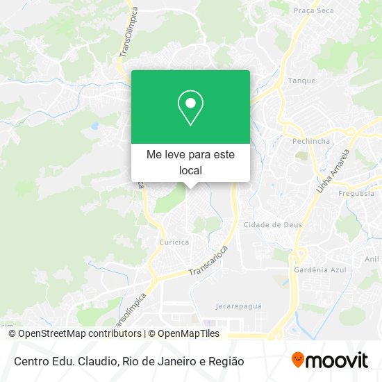 Centro Edu. Claudio mapa
