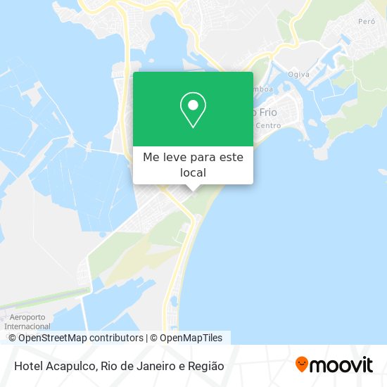 Hotel Acapulco mapa