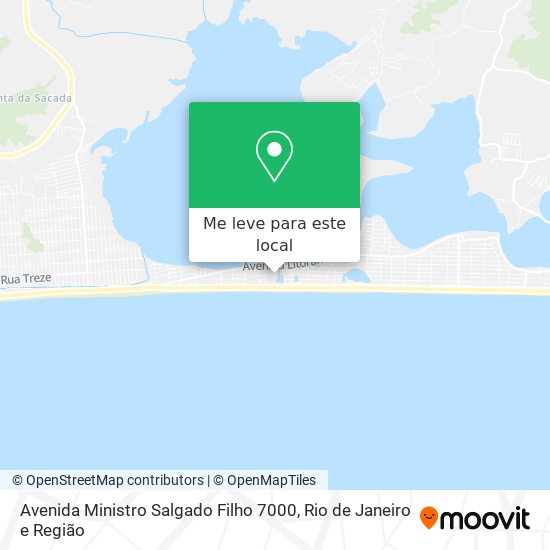 Avenida Ministro Salgado Filho 7000 mapa