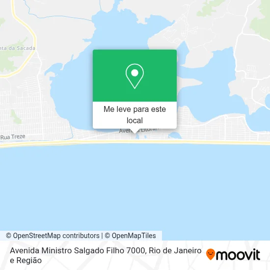 Avenida Ministro Salgado Filho 7000 mapa