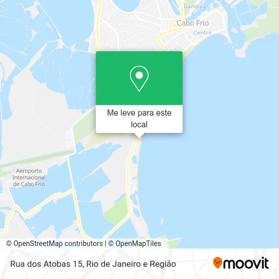 Rua dos Atobas 15 mapa