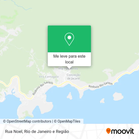 Rua Noel mapa