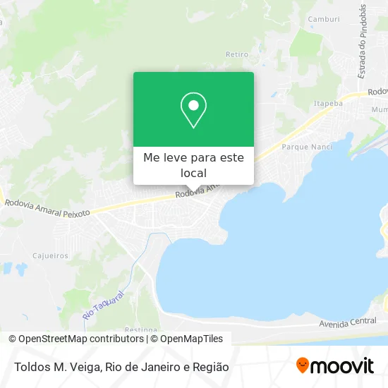 Toldos M. Veiga mapa