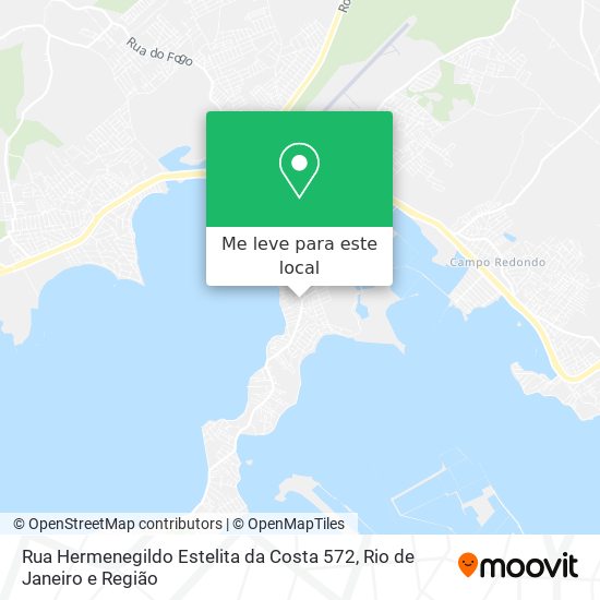 Rua Hermenegildo Estelita da Costa 572 mapa