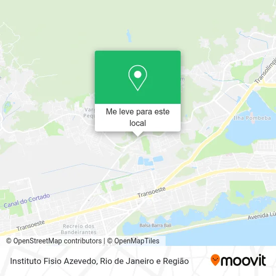 Instituto Fisio Azevedo mapa